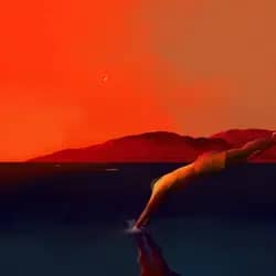 Burning Sunset